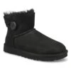 UGG Women's Mini Bailey Button II Boot - Blac