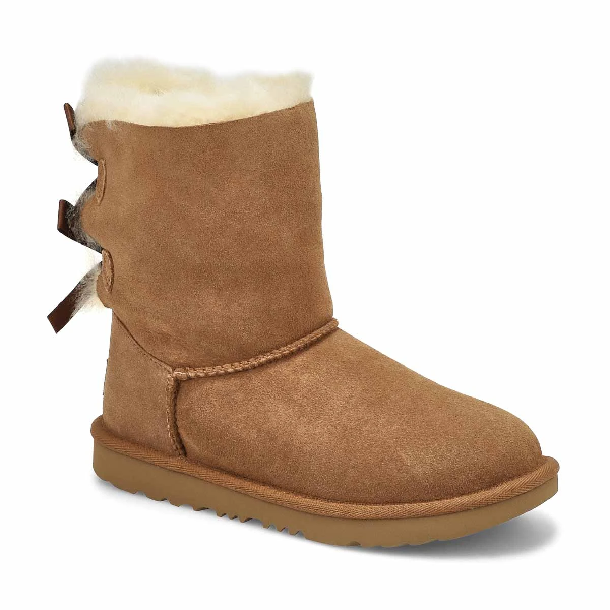 UGG Girls' Bailey Bow II Sheepskin Boot - Image 3