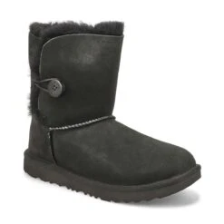 UGG Girl's Bailey Button II Sheepskin Boot -