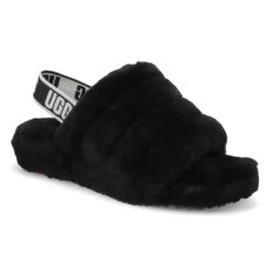 UGG Women's Fluff Yeah Sheepskin Slipper - Bl