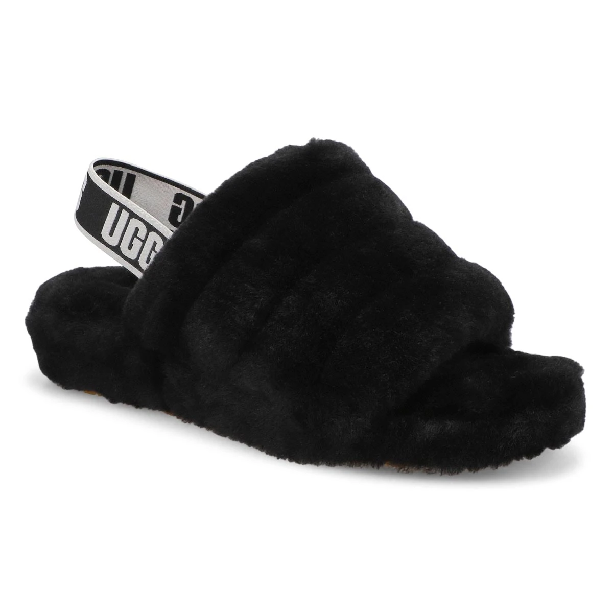 UGG Women's Fluff Yeah Sheepskin Slipper - Bl