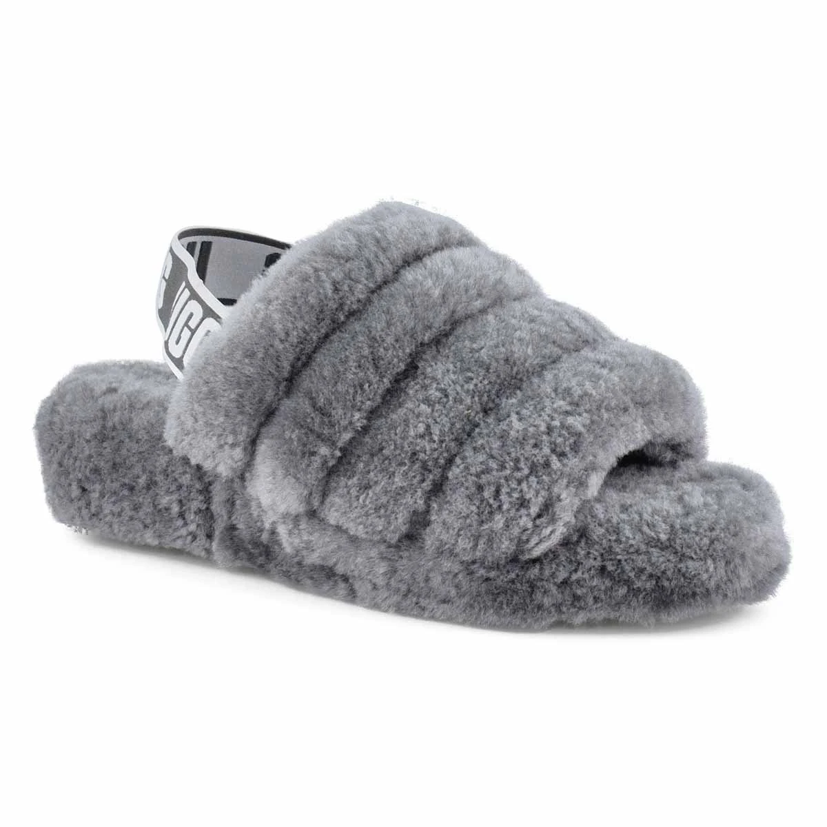 UGG Women's Fluff Yeah Sheepskin Slipper - Bl - Image 2