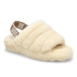 UGG Women's Fluff Yeah Sheepskin Slipper - Na