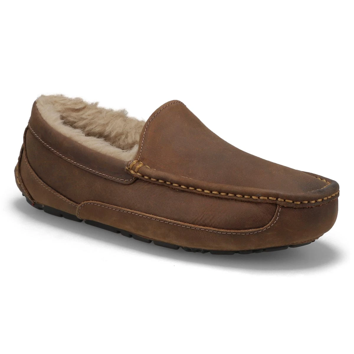UGG Men's Ascot Sheepskin Slipper - China Tea - Image 4