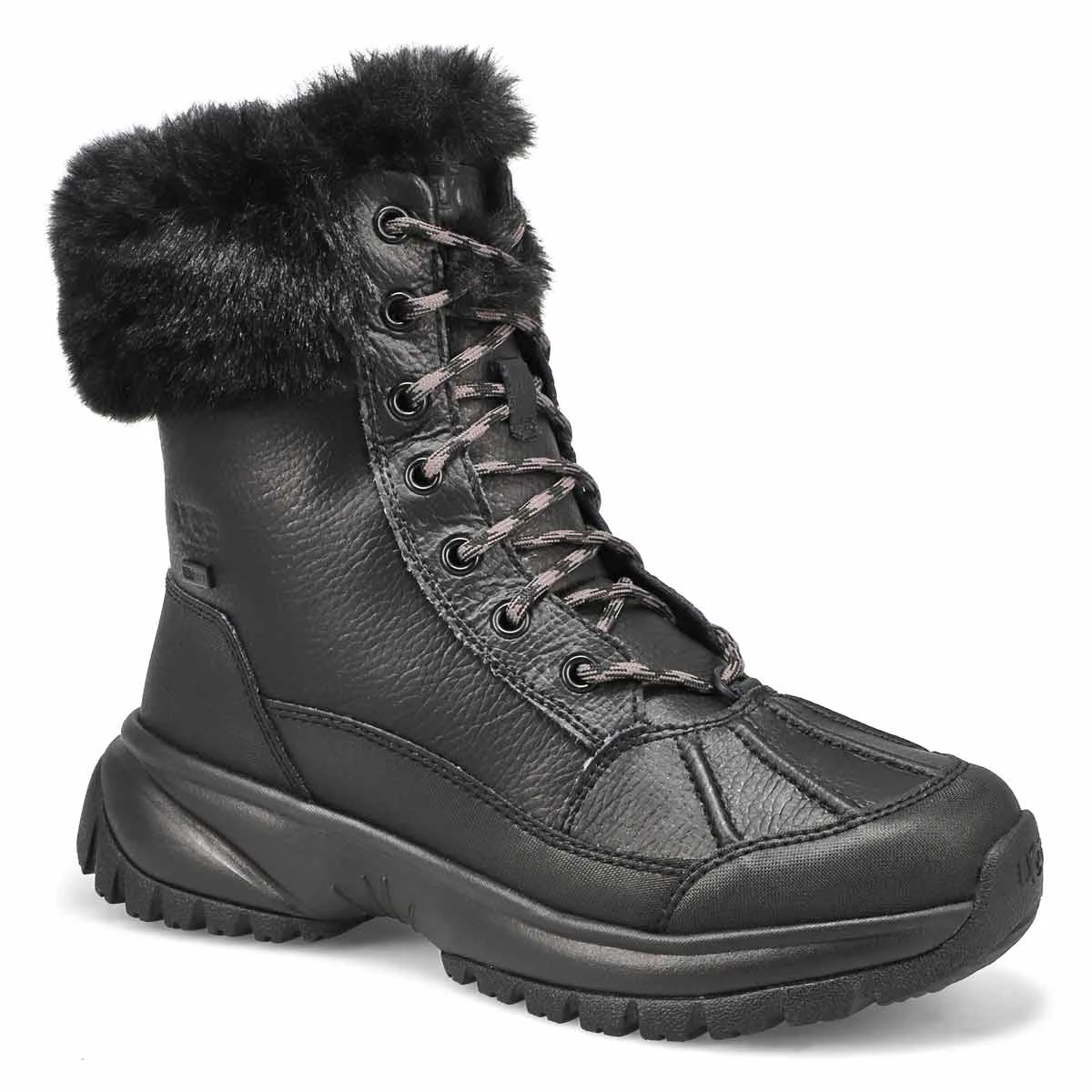 UGG Women's Yose Fluff Winter Boot - Black