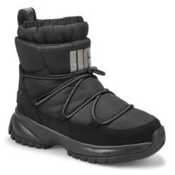 UGG Women's Yose Puffer Mid Winter Boot- Blac