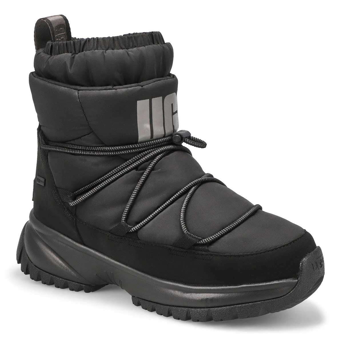 UGG Women's Yose Puffer Mid Winter Boot- Blac