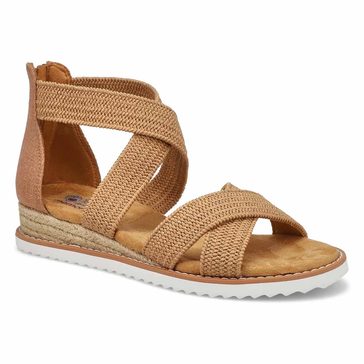 Skechers Lds Desert Nights Casual Sandal- Off - Image 3