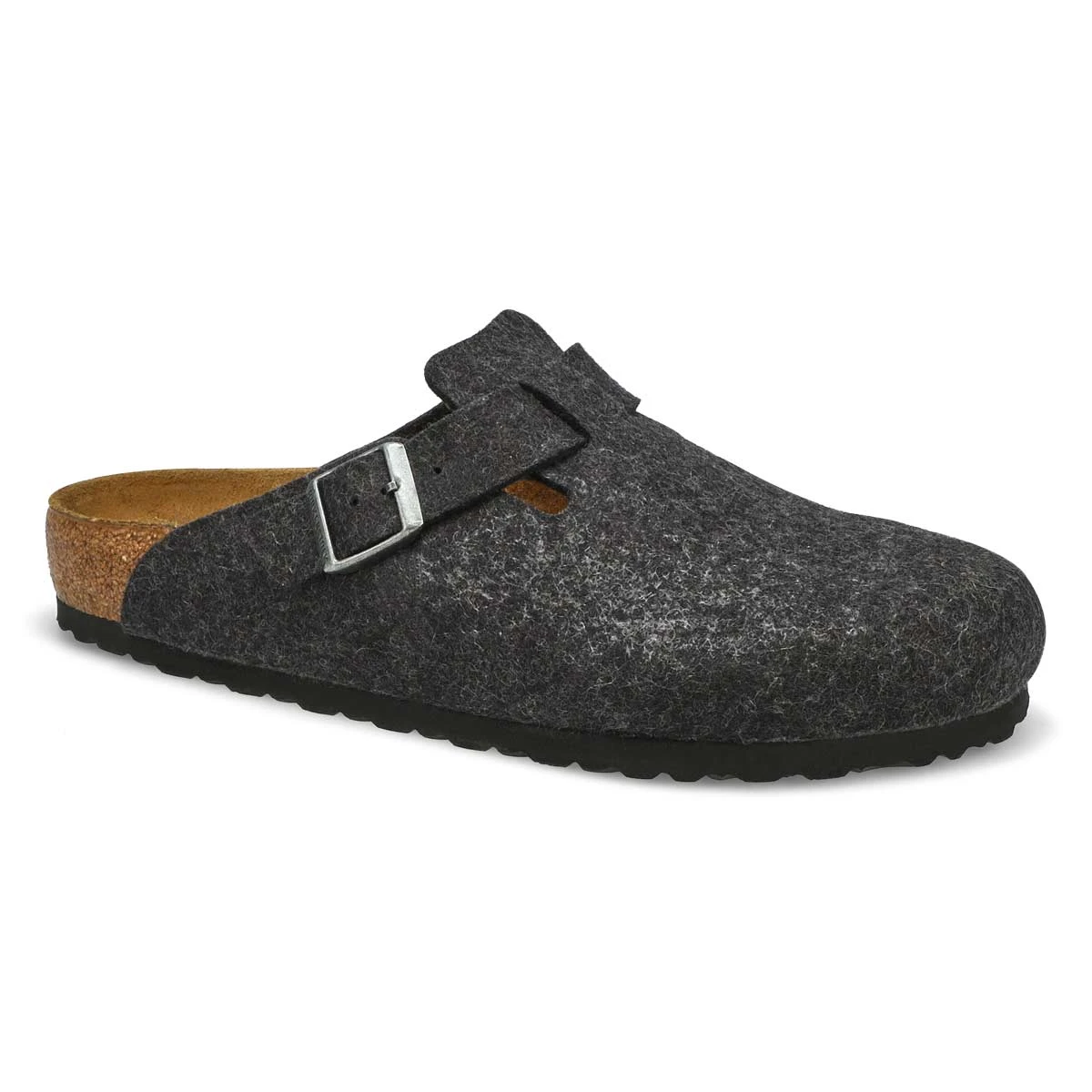 Birkenstock Men's Boston Wool Clog - Cacao - Image 2