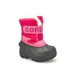Sorel Infants' Snow Commander Boot - Pink /Bl