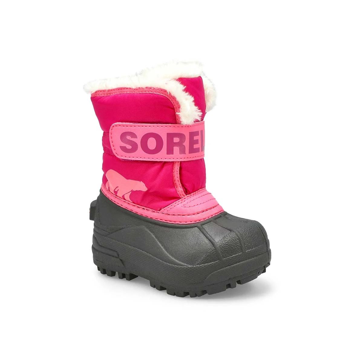 Sorel Infants' Snow Commander Boot - Pink /Bl