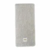 UGG Women's Ribbed Knit Scarf - Light Grey