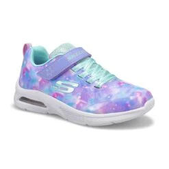 Skechers Girls' Microspec Max Spiral - Lavend