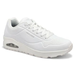 Skechers Men's Uno Stand On Air Sneaker- Whit