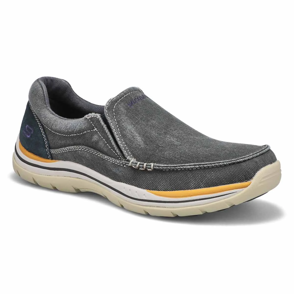 Skechers Men's Avillo Shoes - Navy - Image 3
