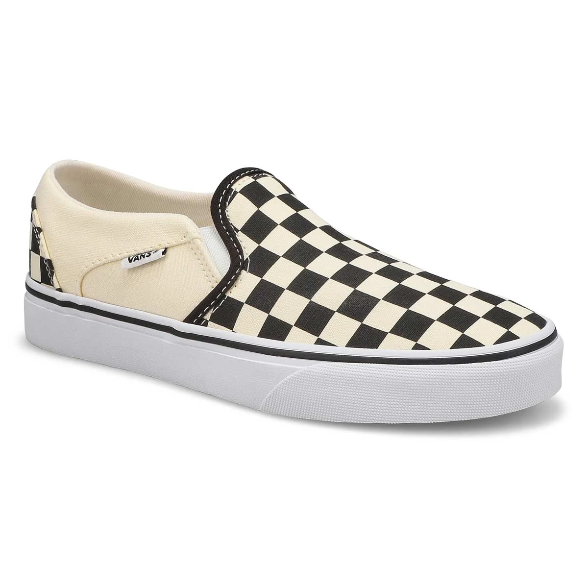 Vans Women's Asher Sneaker - Black/Black - Image 2
