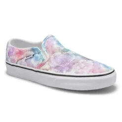 Vans Women's Asher Heart Tie Dye Sneaker