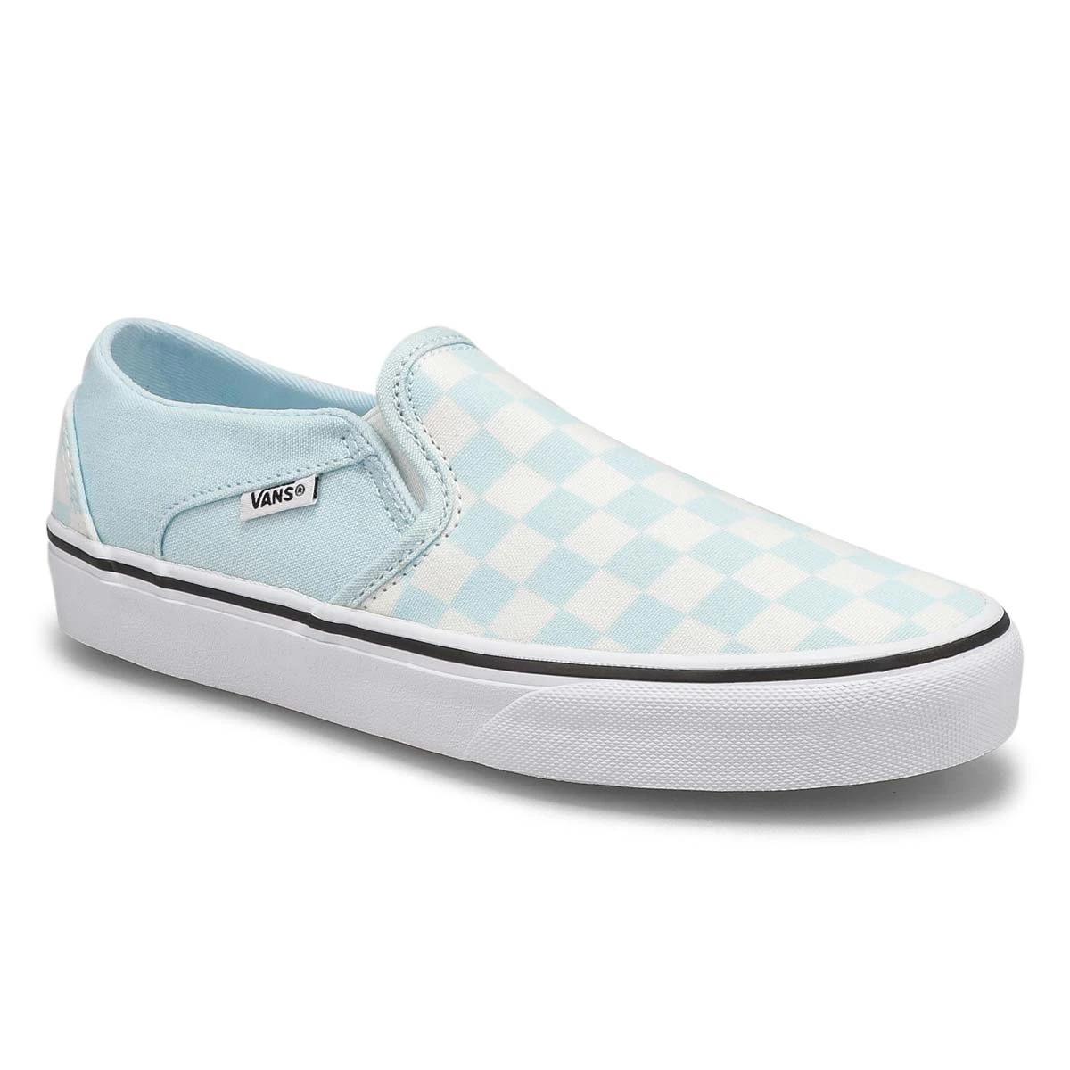 Vans Women's Asher Flower Checkeredboard Snea - Image 6