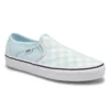 Vans Women's Asher Sneaker - Checkered Blue/