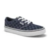 Vans Boys' Atwood Tonal Checkered Sneaker