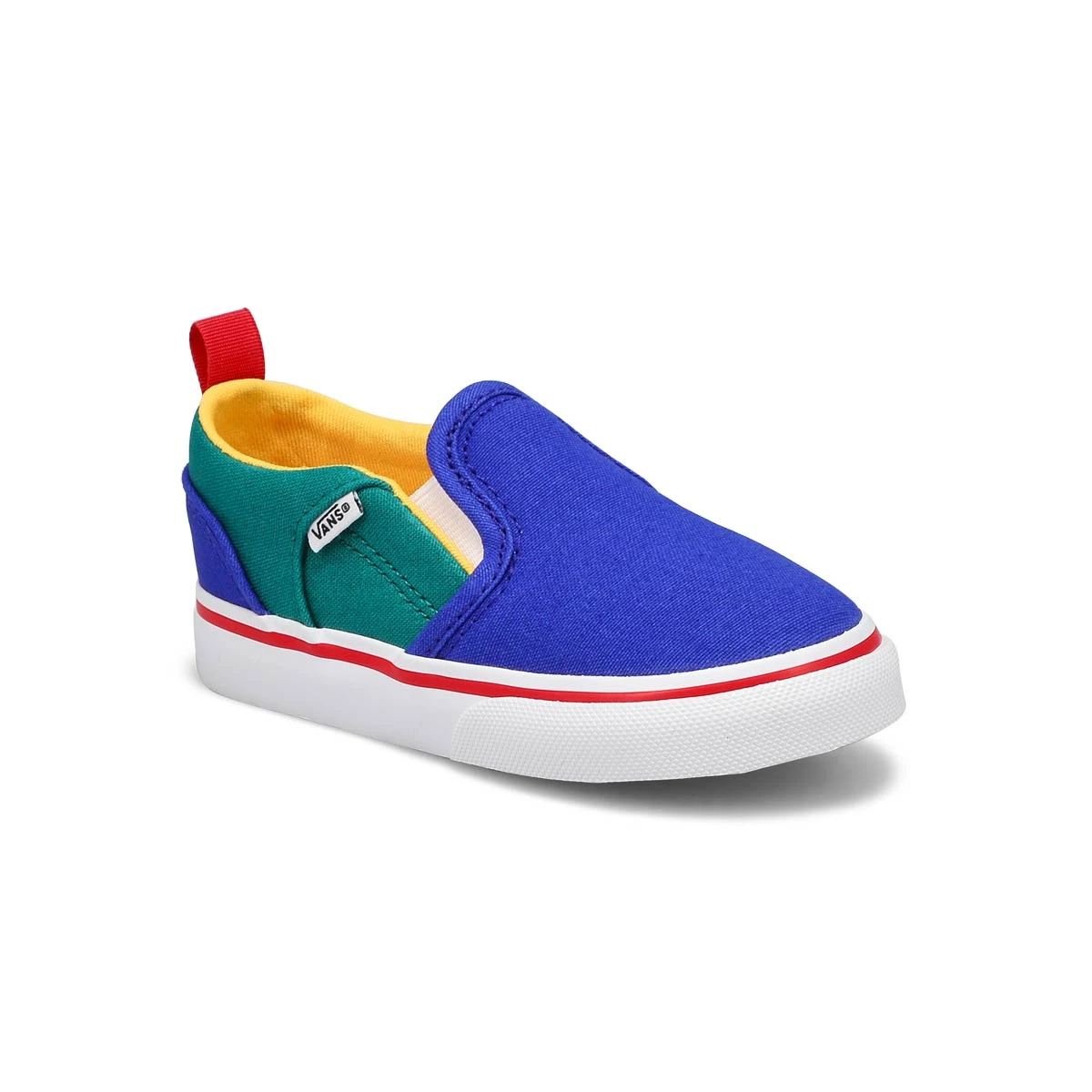 Vans Infants' Asher V Checkerboard Sneaker - - Image 4