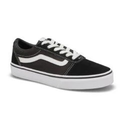 Vans Boys' Ward Sneaker - Black/White