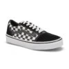 Vans Boys' Ward Sneaker - Checkered Black/Whi