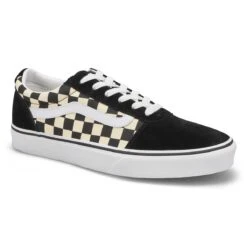 Vans Women's Ward Sneaker - Checkered Black/W