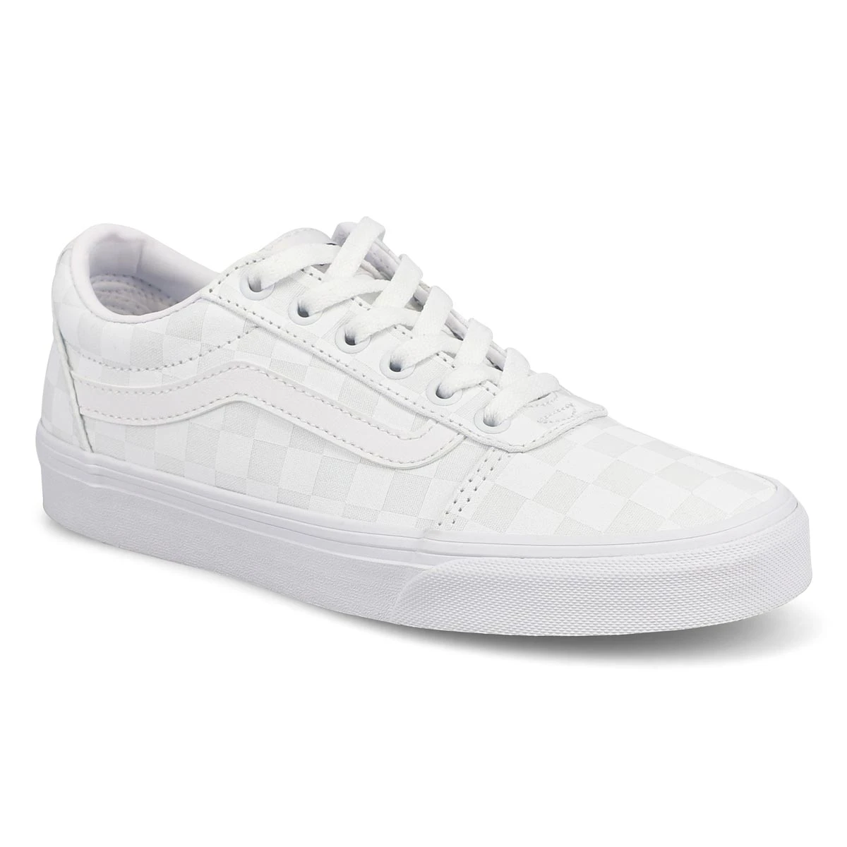 Vans Women's Ward Happy Checkerboard Sneaker - Image 6
