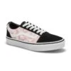 Vans Girls' Ward Marble Hearts Sneaker - Pink