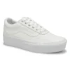Vans Women's Ward Platform Sneaker - White/Wh