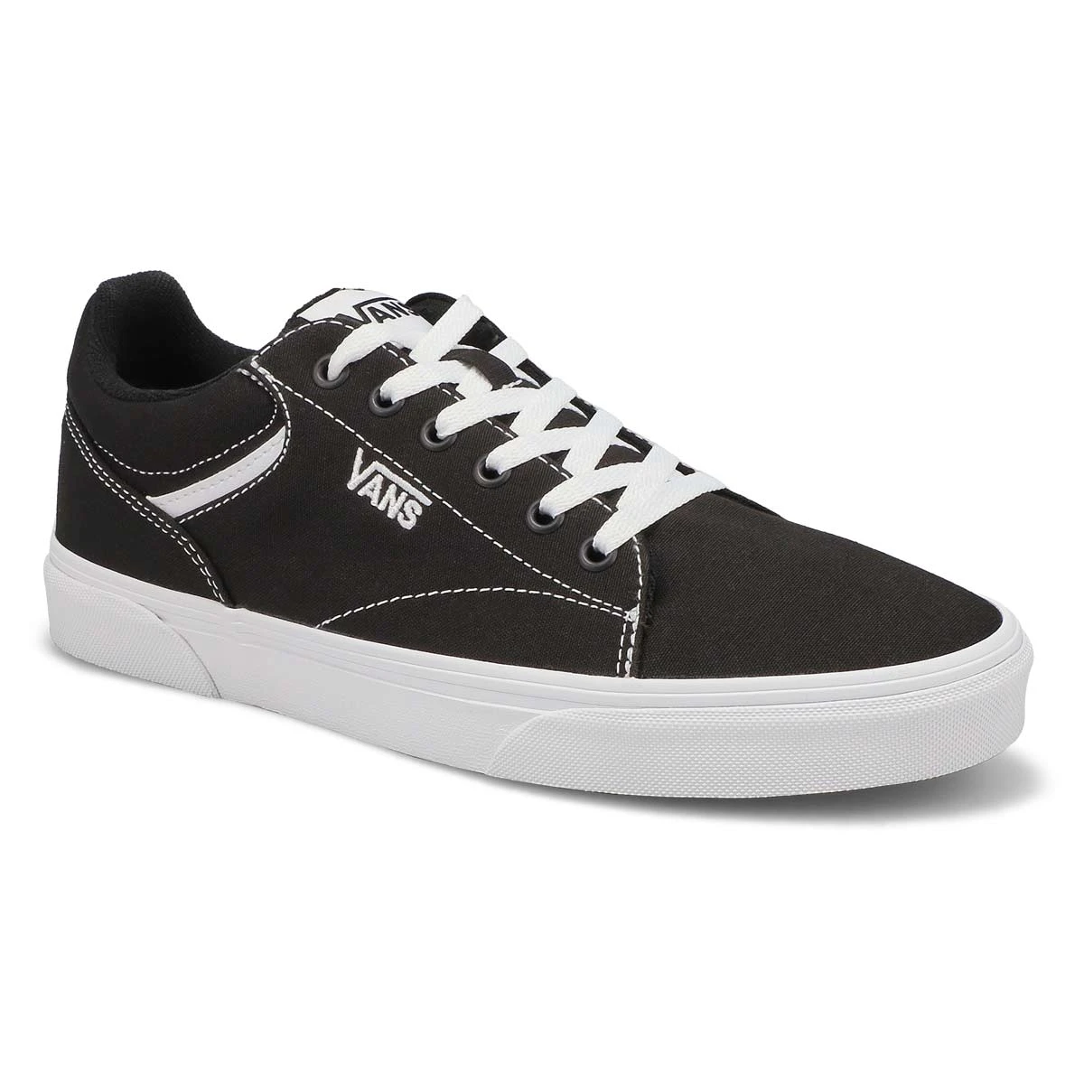 Vans Men's Seldan Sneaker - Black/White