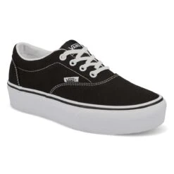 Vans Women's Doheny Platform Sneaker - Black/