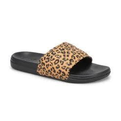 Vans Girls' Range Slide-On Cheetah Slide - Bl