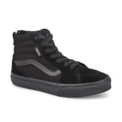 Vans Boys' Filmore Hi Top Sneakers - Black/Bl