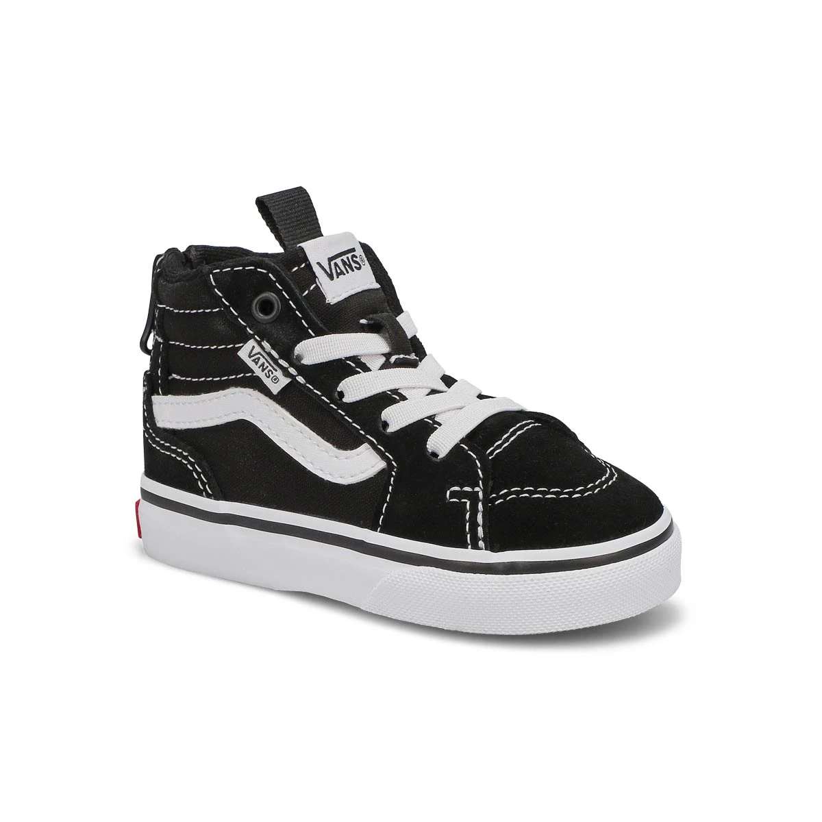 Vans Infants' Filmore Hi Zip Sneaker - Black/