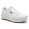 Vans Women's Seldan Platform ST Sneaker - Whi
