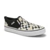 Vans Girls' Asher Flower Checkboard Sneaker