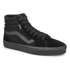 Vans Men's Filmore Hi Top Sneaker - Black/Bla